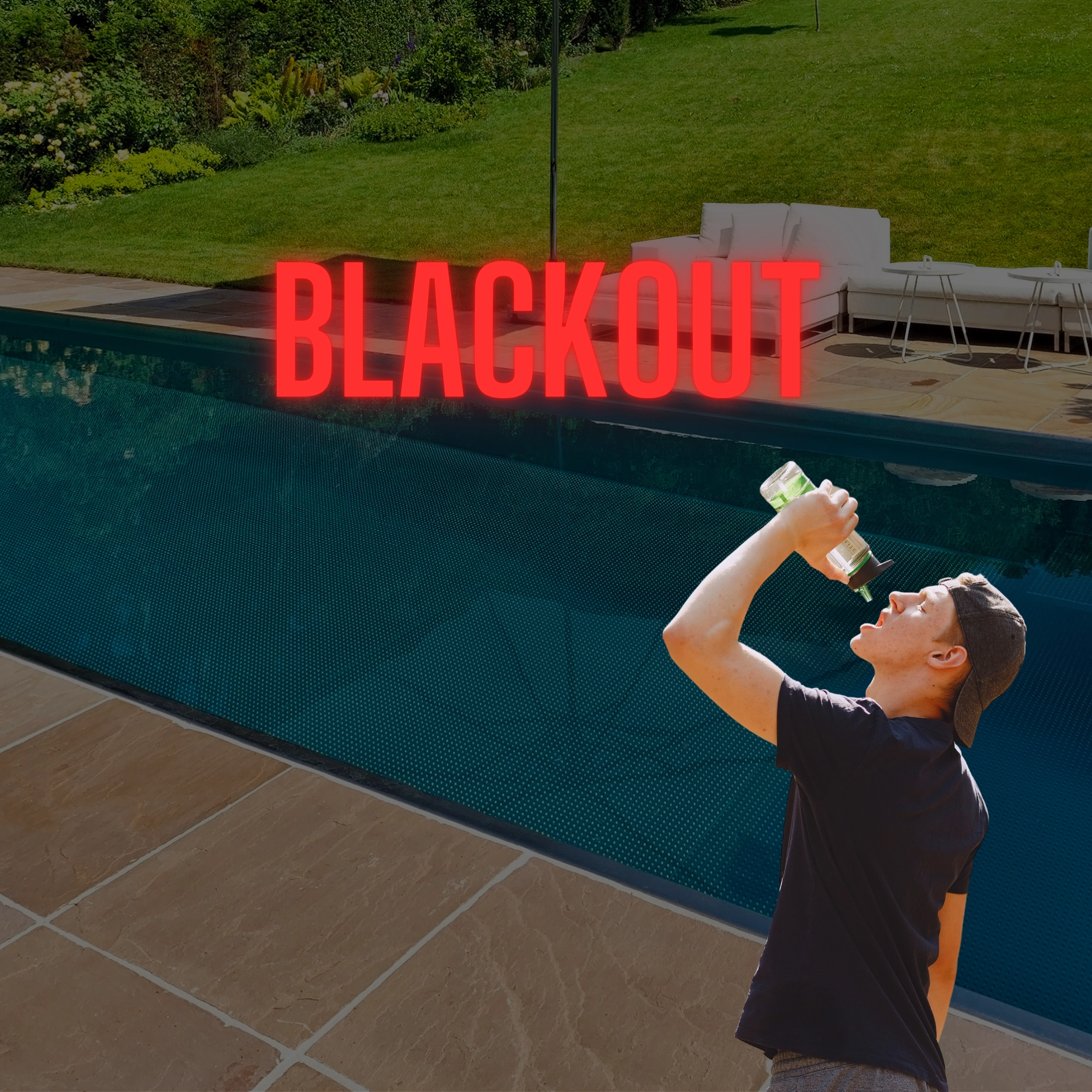 Pool bei Blackout square