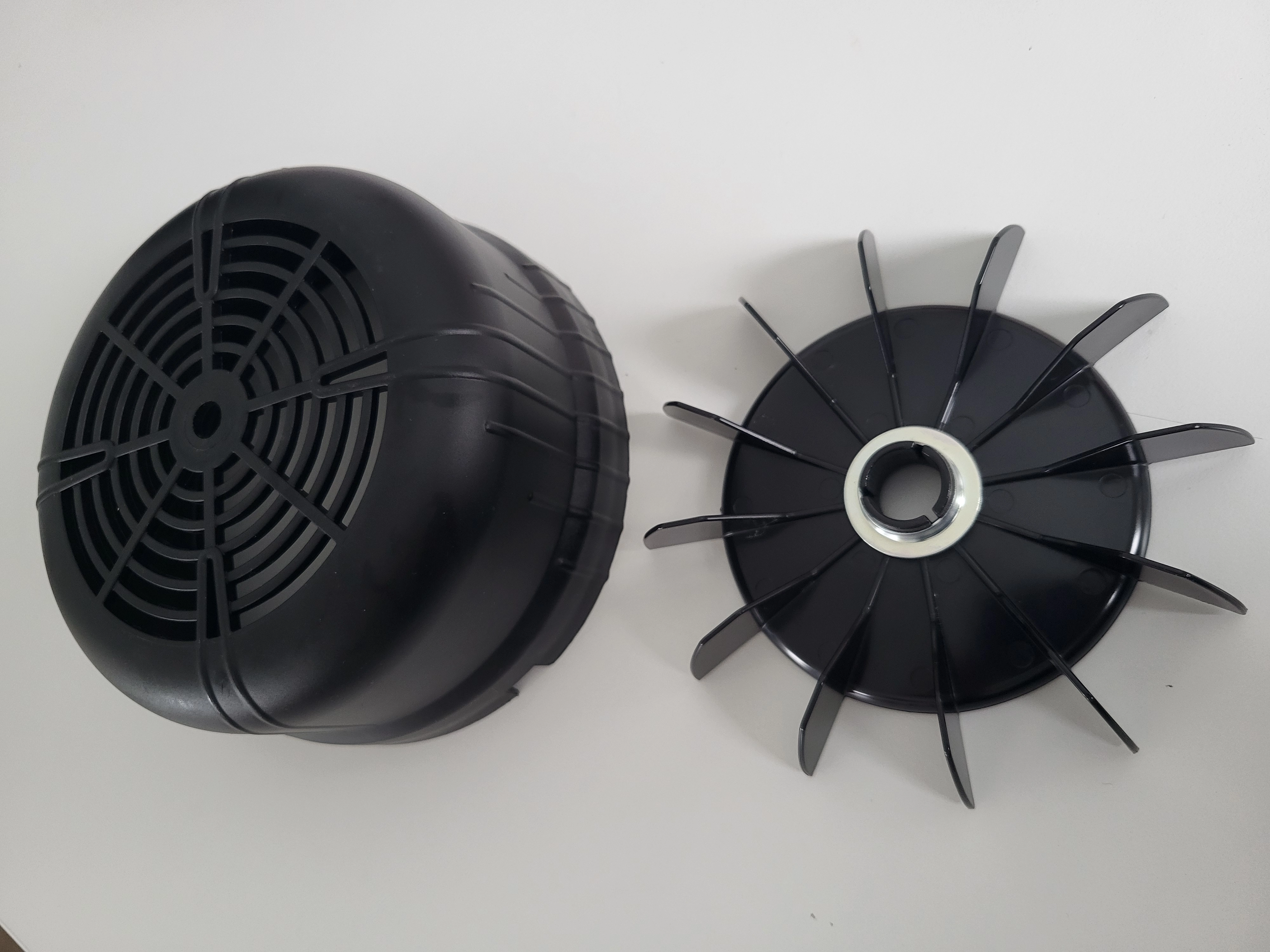 Lüfterhaube + Lüfterrad für Pentair Duraglas 1, B-Ware