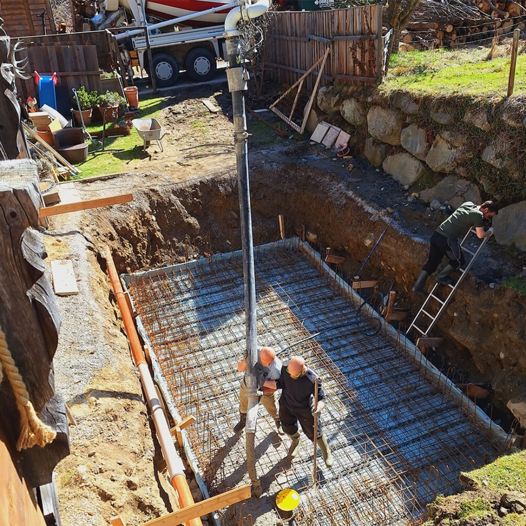 Apoolco Poolprojekt von Familie W., Sellrain Apoolco Poolprojekt von Familie W., Sellrain
