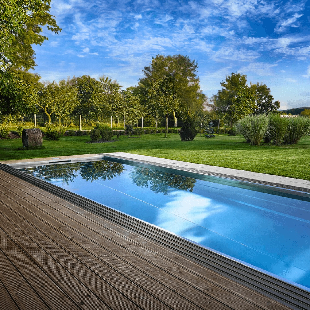 edelstahlpool2 Edelstahlpool mit Überlauf