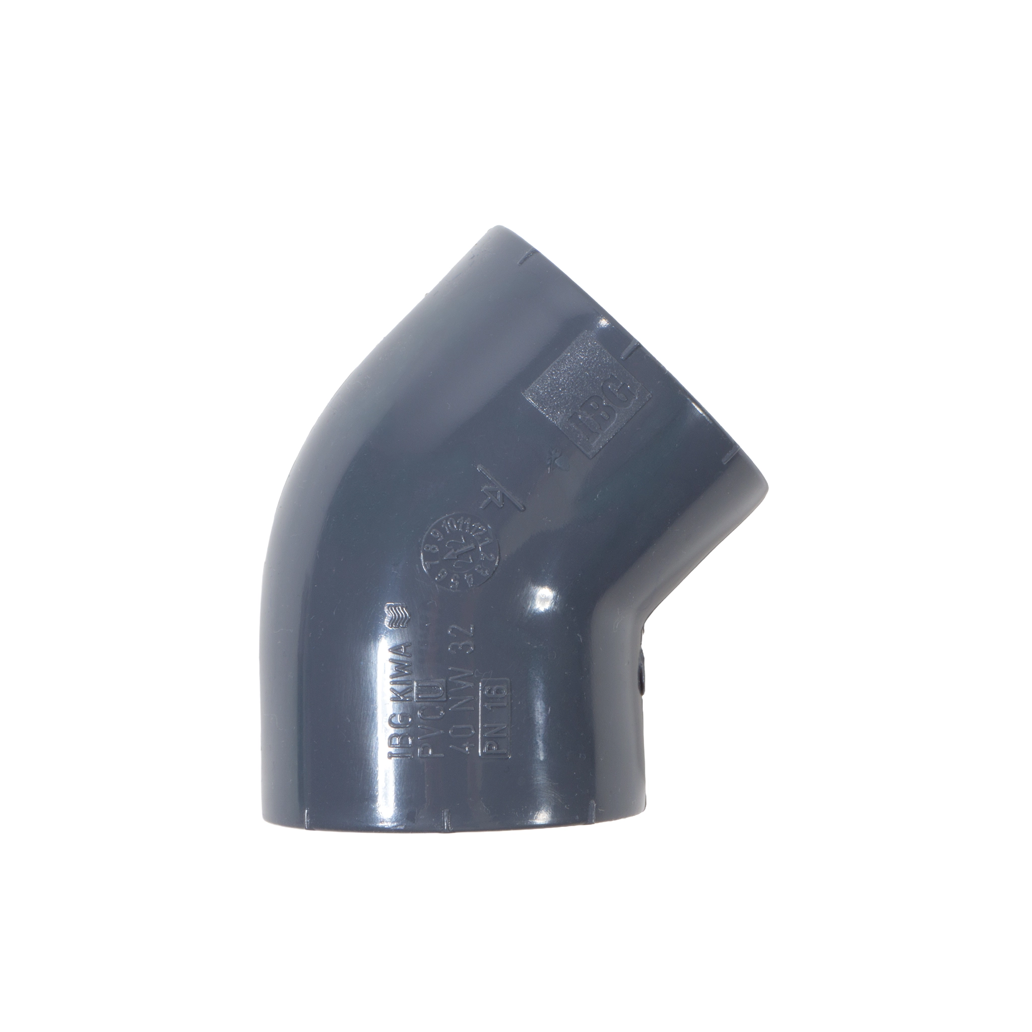 Winkel 45 Grad, innen - innen, 40 mm