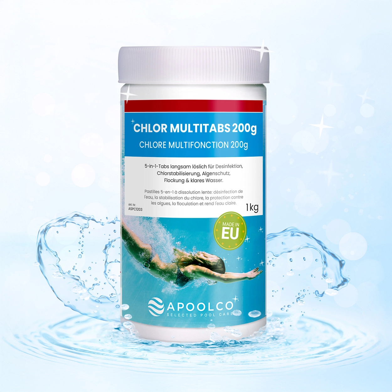 Multitabs 200 g - 1 kg, Apoolco