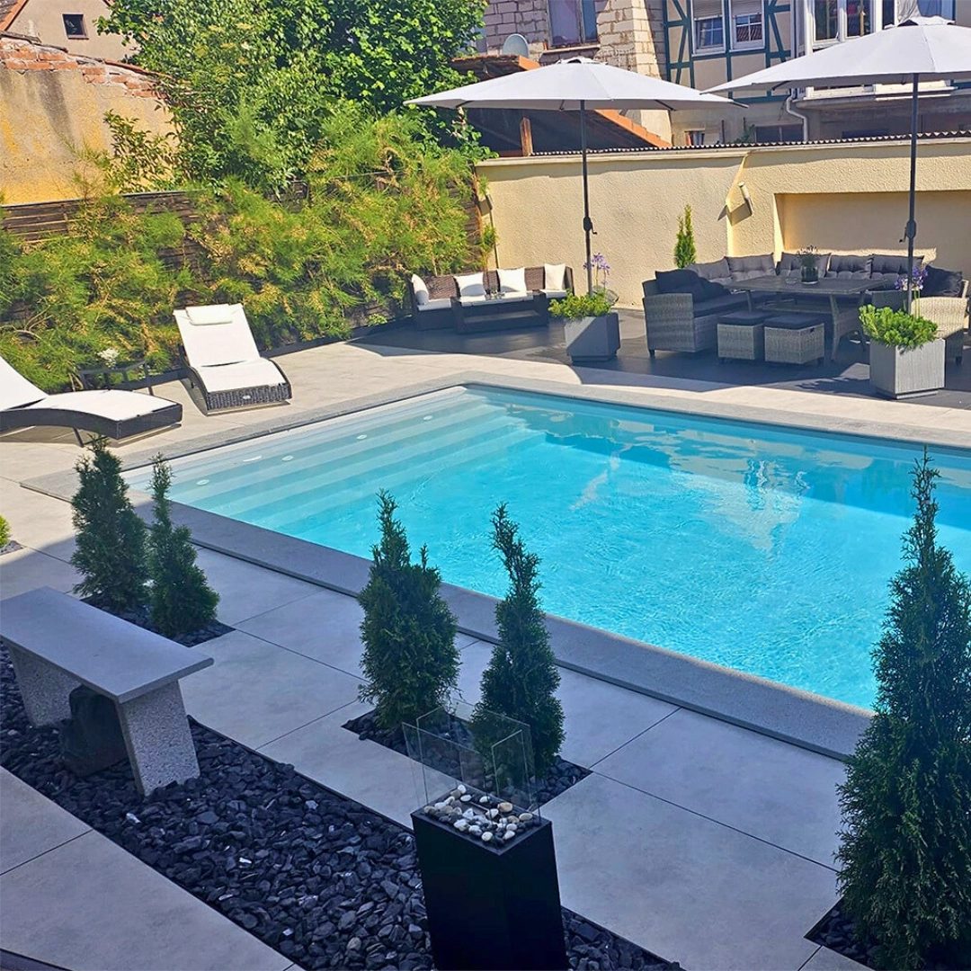 Apoolco Poolprojekt von Familie S., Drei Gleichen Apoolco Poolprojekt von Familie S., Drei Gleichen