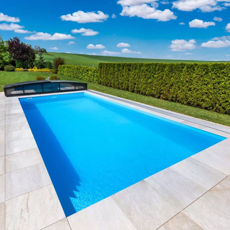 Polypropylenpool QBIG Skimmer, 500 x 300 x 150 cm, Pool-Set, verschiedene Ausführungen