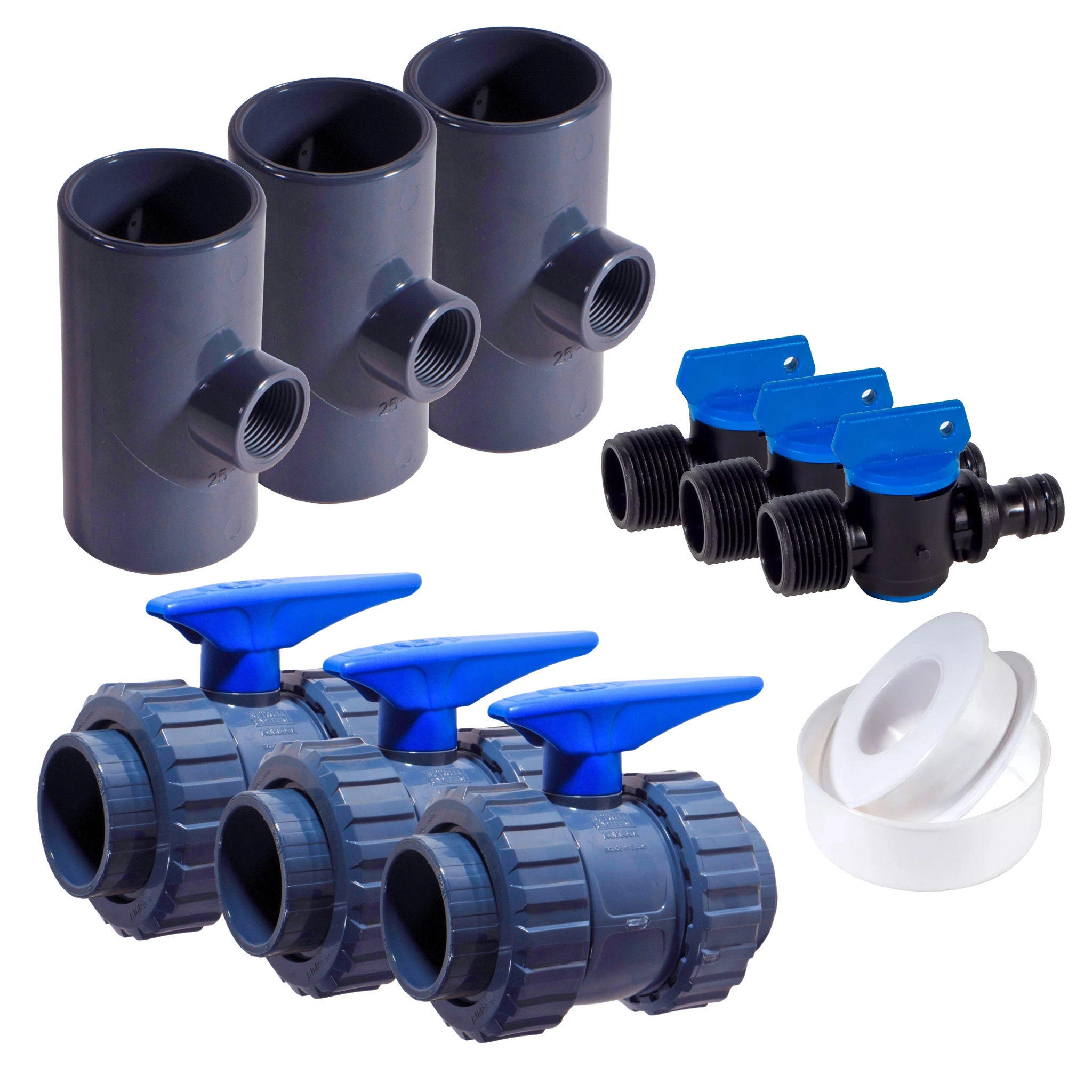 Komfort Set Entleerung für Rohrleitungen - 50mm