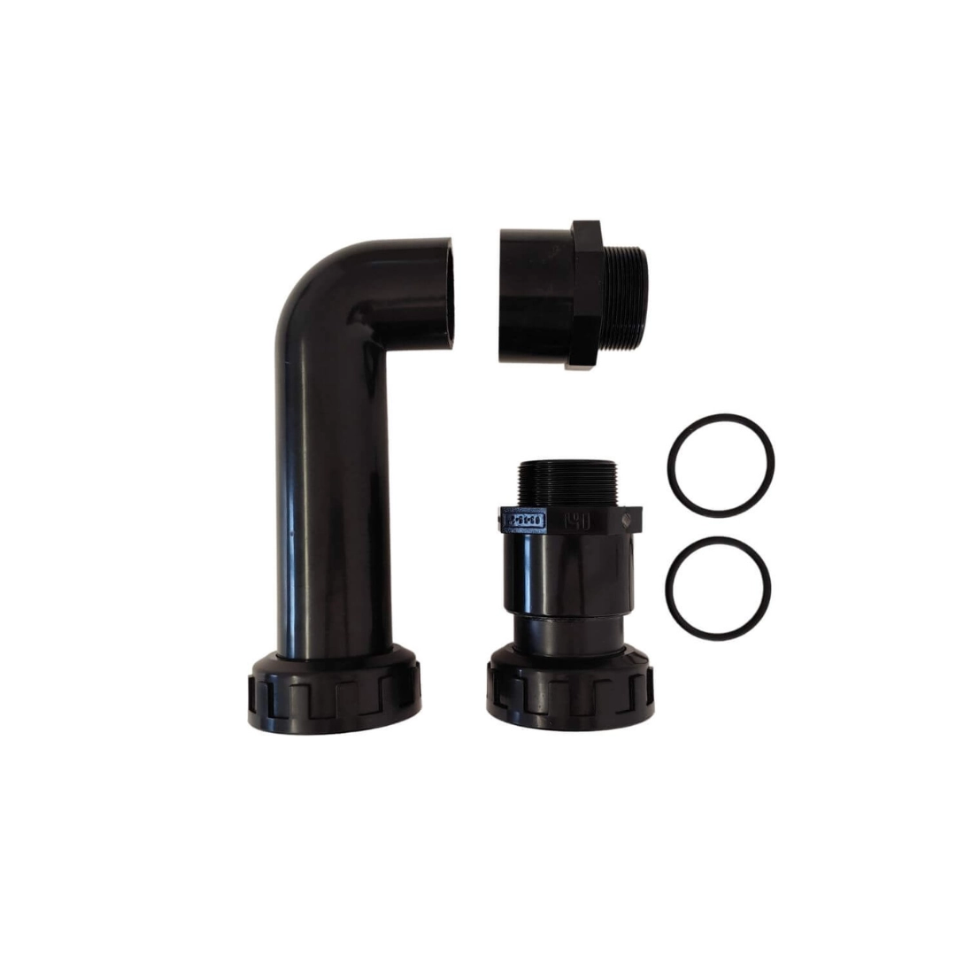 I-Wash, Anschlussverrohrung