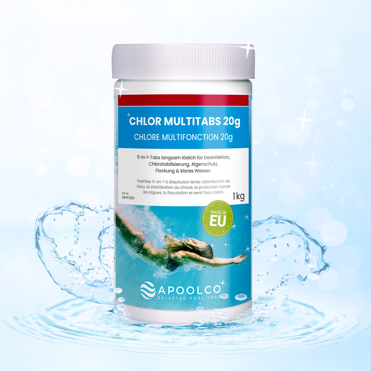 Multitabs 20 g - 1 kg, Apoolco
