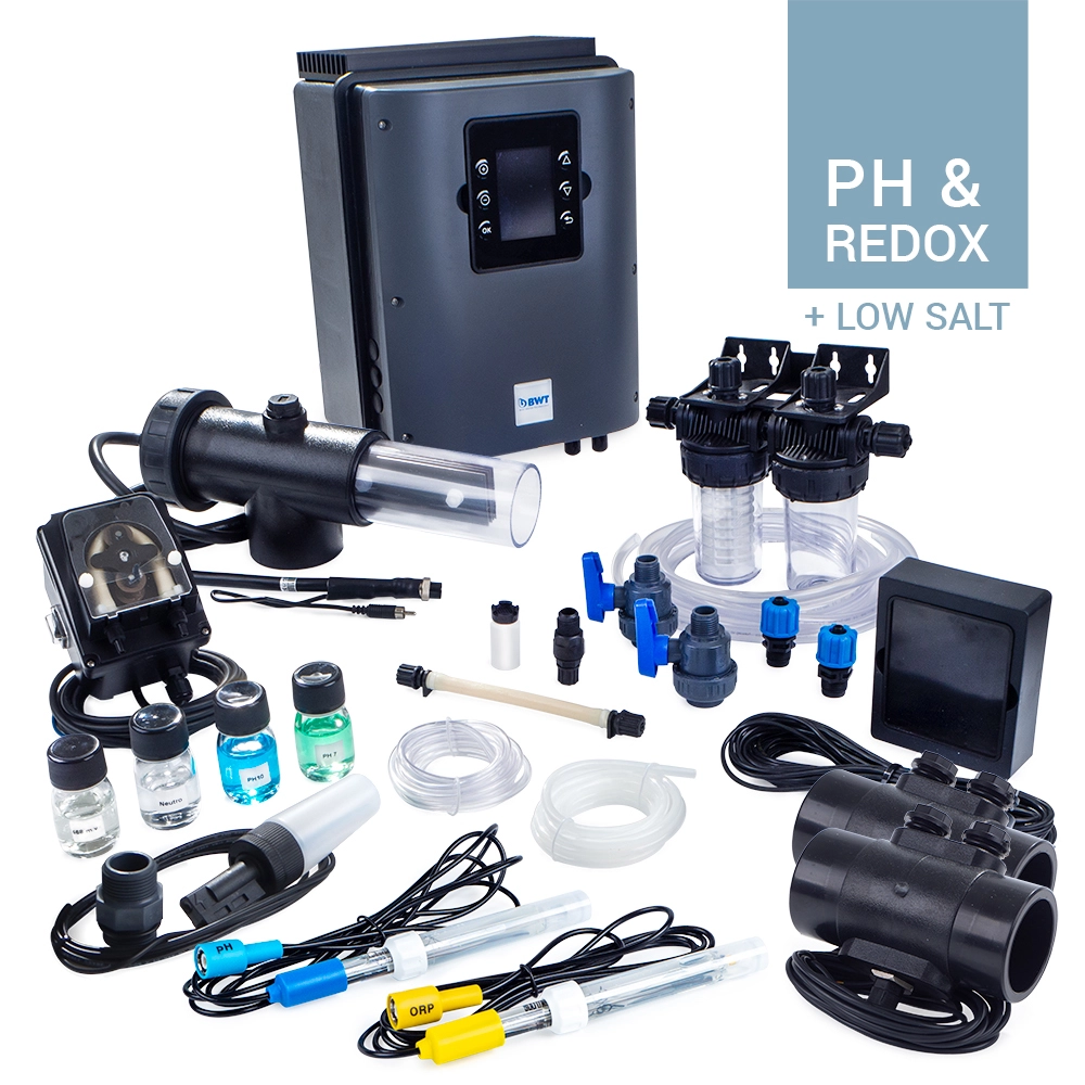 Salzelektrolyseanlage Oxilife1, pH/Redox, Premium, bis 60m³, LOW SALT, BWT Salzelektrolyseanlage Oxilife1, pH/Redox, Premium, bis 60m³, LOW SALT, BWT