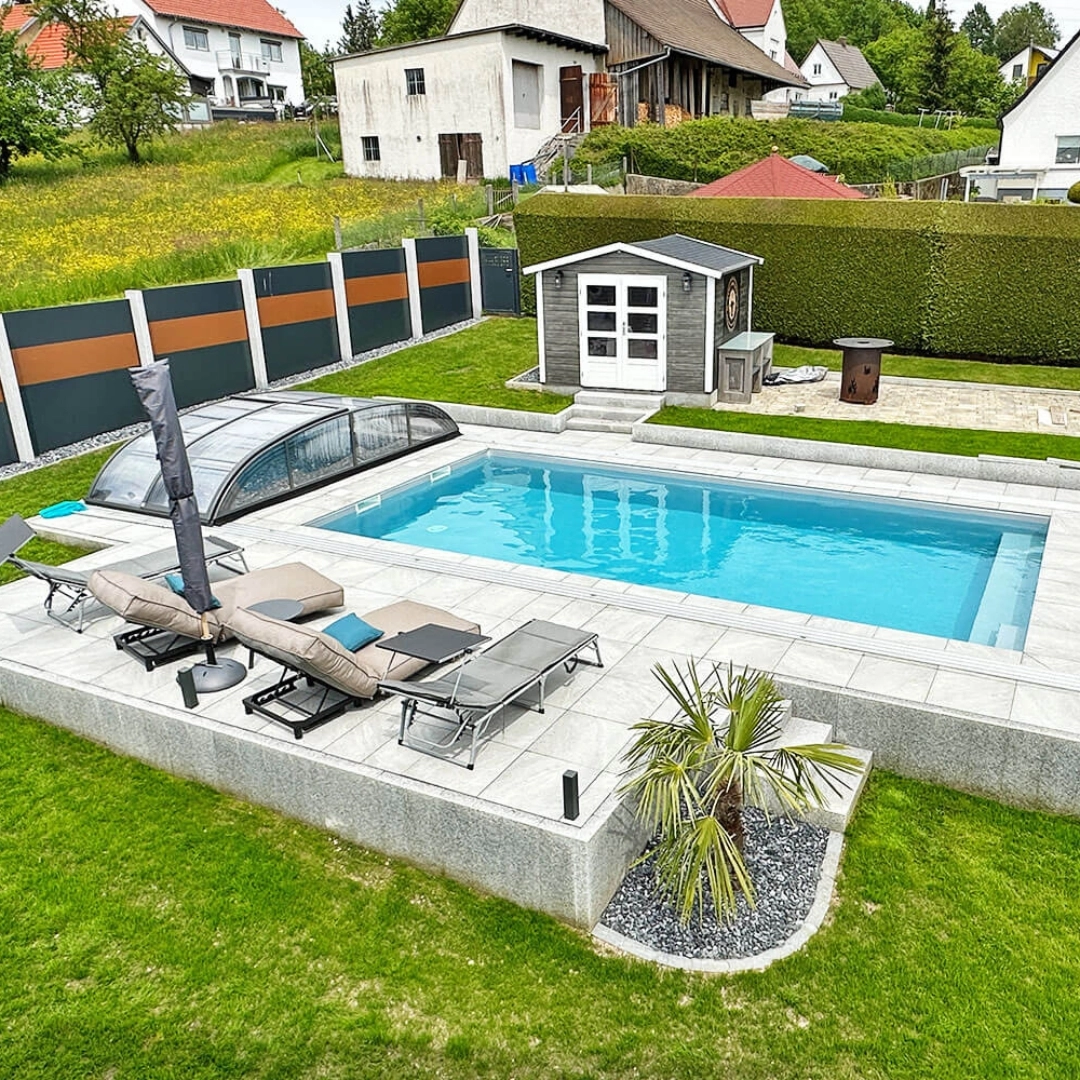 Apoolco Poolprojekt von Familie M., Röfingen Apoolco Poolprojekt von Familie M., Röfingen