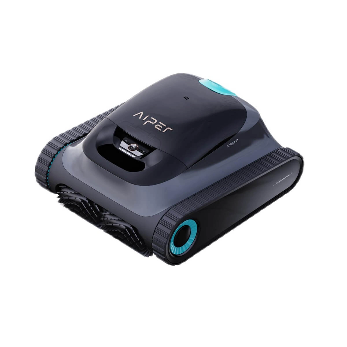 Scuba-S1-Vorderansicht Akku-Poolroboter AIPER Scuba S1 - Vorderansicht