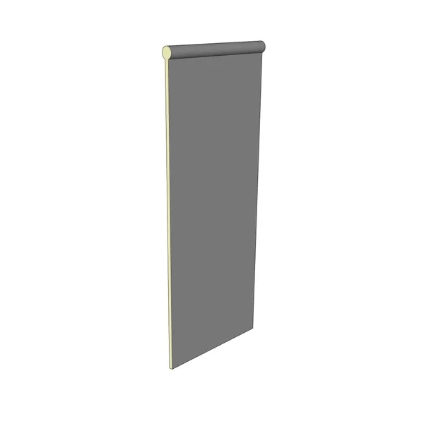 Gummidichtung 120mm, 5m, für Poolüberdachung Azure Flat