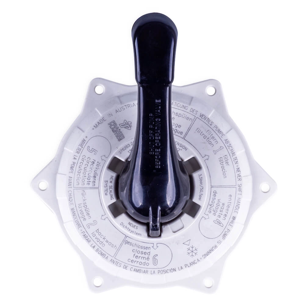 Ventiloberteil komplett SM 10 weiß