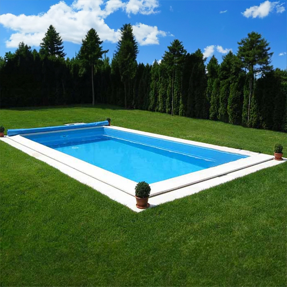 Styroporpool-Basis-Set-ohne-Leiter-im-Gruenen Styroporpool Basis-Set ohne Leiter im Grünen