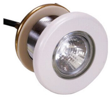 Mini LED Scheinwerfer RGB 12V Blende weiß