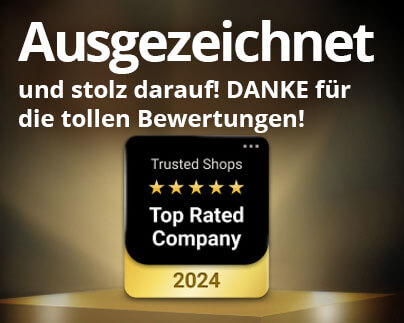 Trusted Shops Top Rated Company 2024