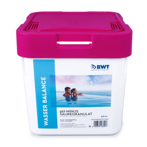 BWT AQA marin pH-Minus, Säuregranulat, 7,5 kg